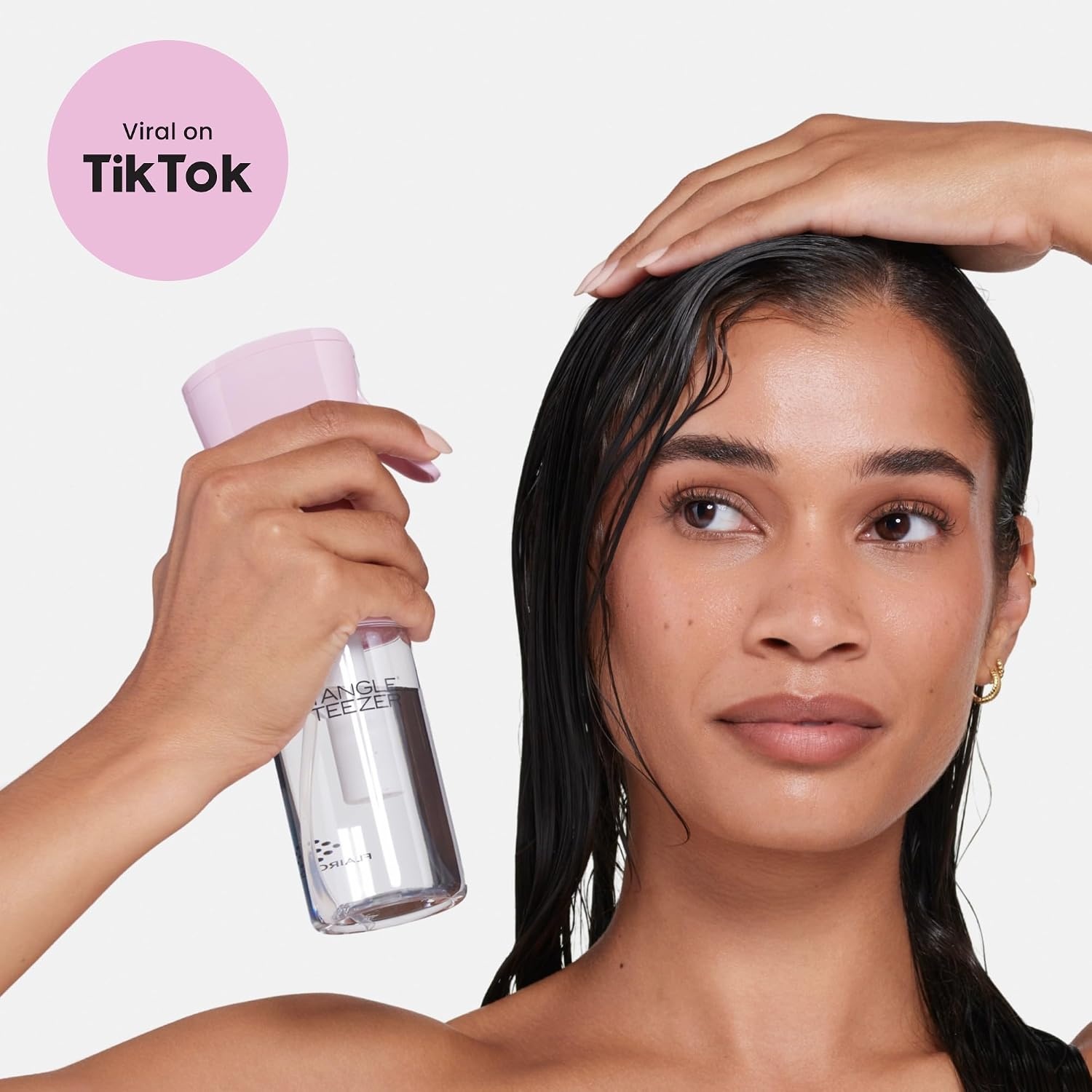image:imageTANGLE TEEZER TravelSize Fine Mist Spray Bottle 61 oz Millennial PinkMillennial Pink