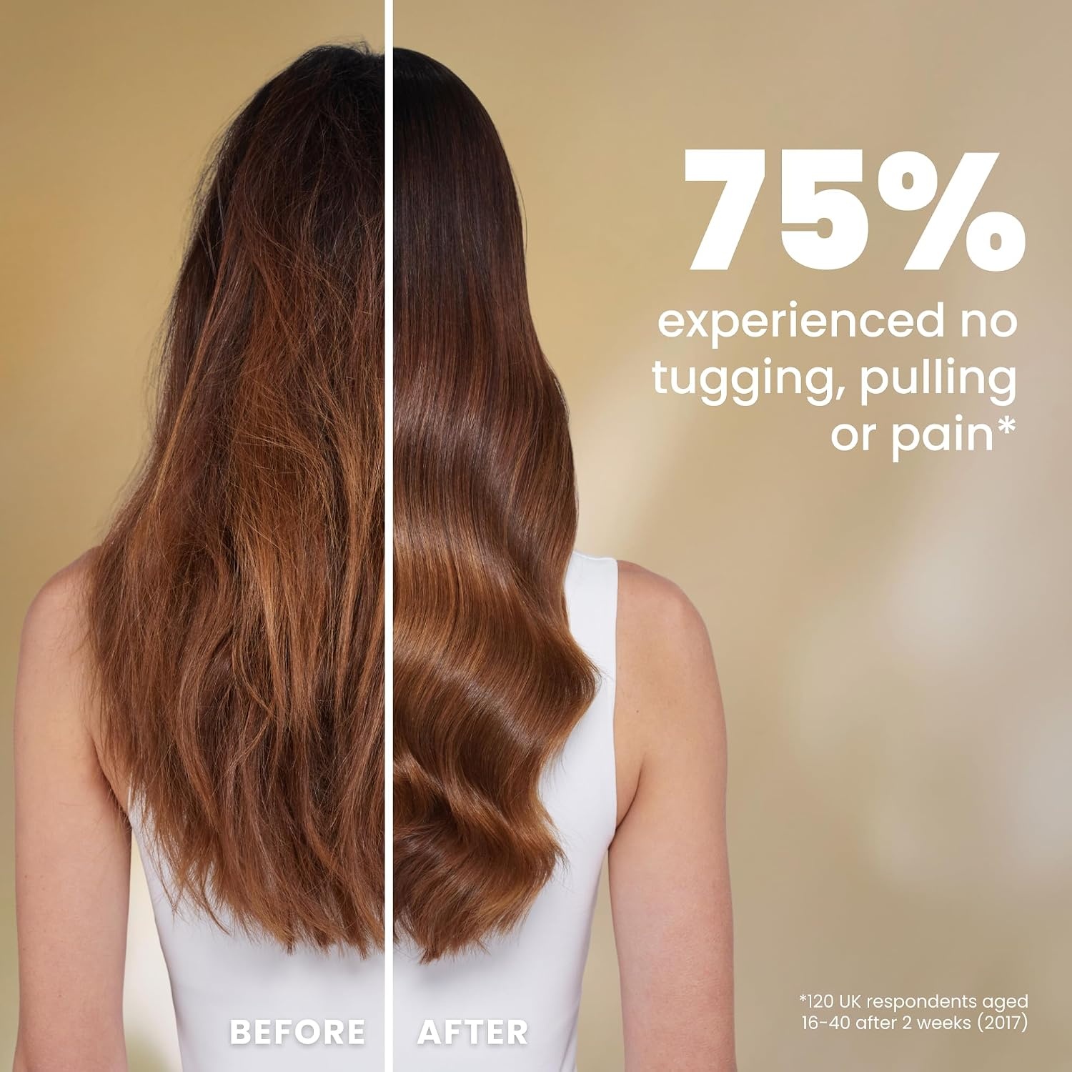 image:imageTangle Teezer Chrome Ultimate Detangler Brush Straight to Curly GoldChampagne Gold