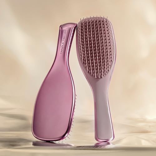 image:imageTangle Teezer Chrome Ultimate Detangler Brush Straight to Curly GoldMauve