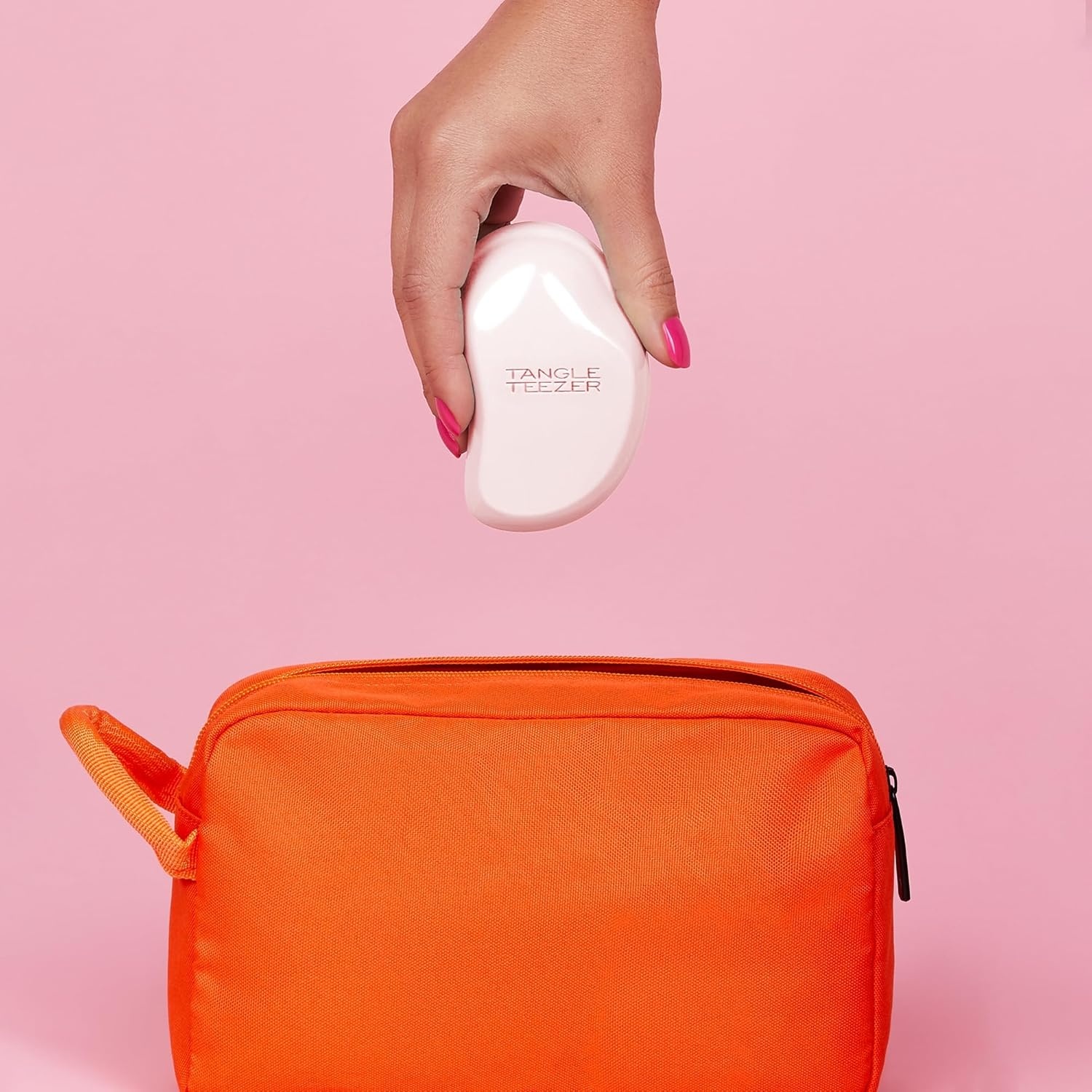 image:imageTangle Teezer Original Detangler Mini Hair Brush Millennial PinkMillennial Pink