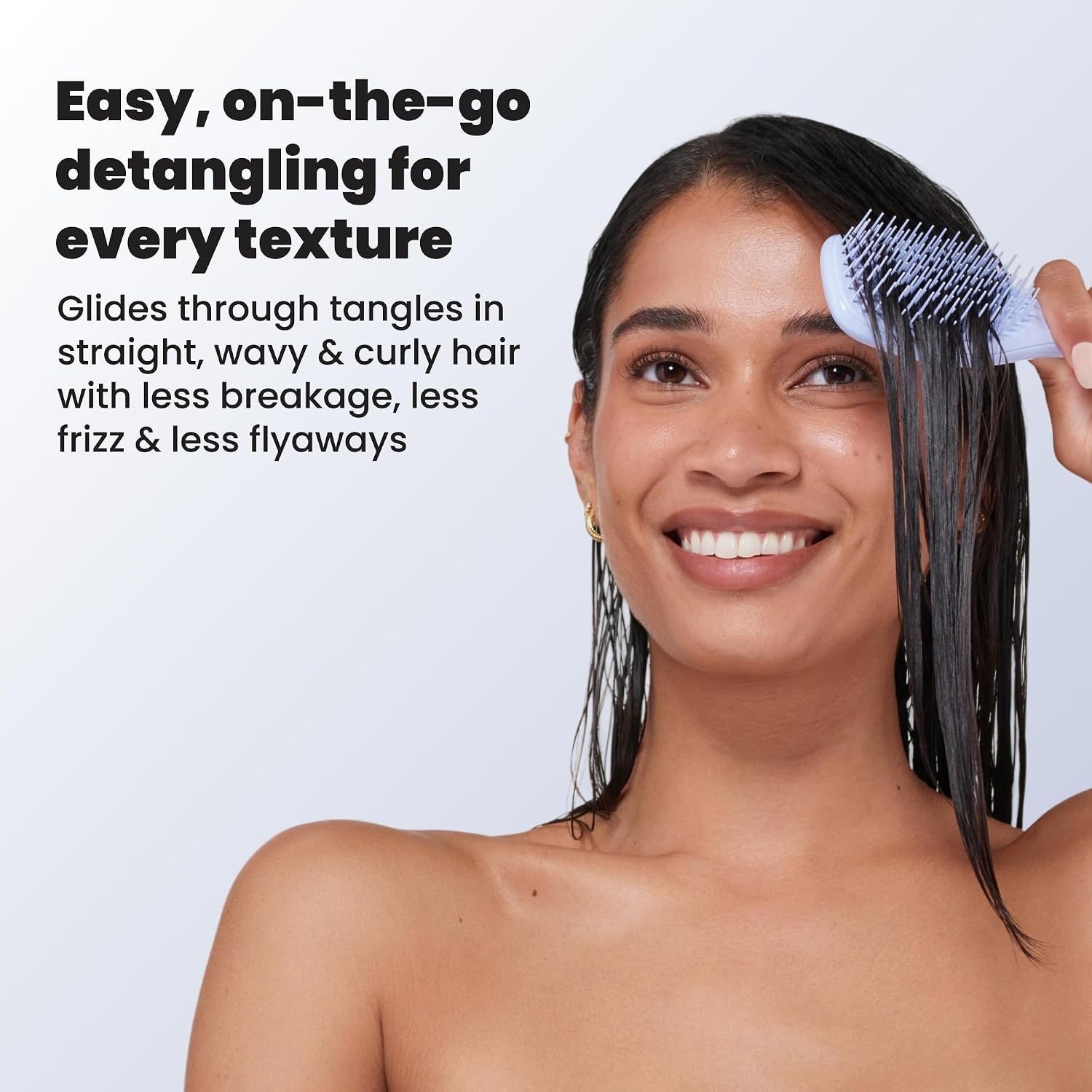 image:imageTangle Teezer Ultimate Detangler Mini Hair Brush Digital LavenderDigital Lavender