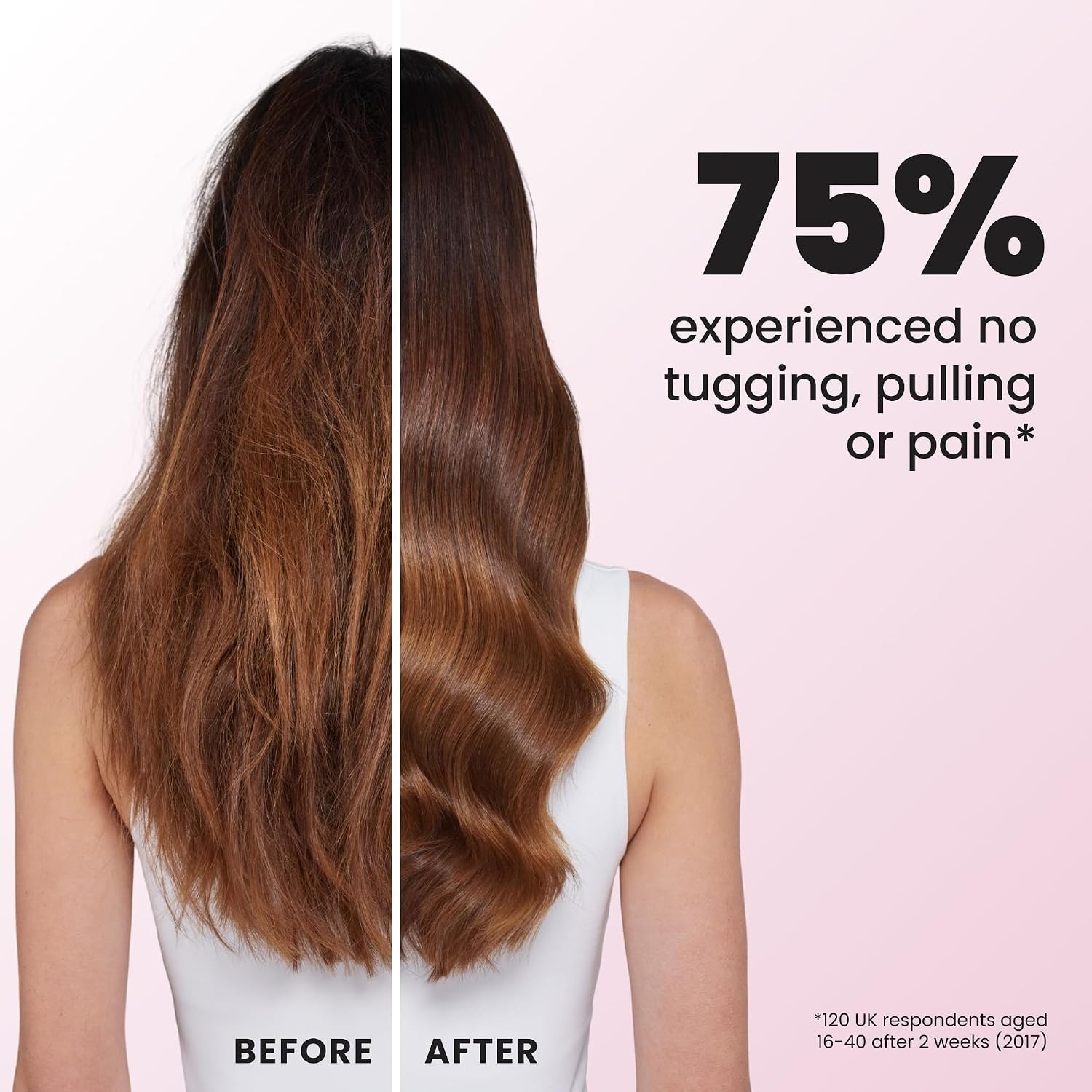 image:imageTangle Teezer Ultimate Detangler Mini Hair Brush Digital LavenderMarshmallow Pink Mint