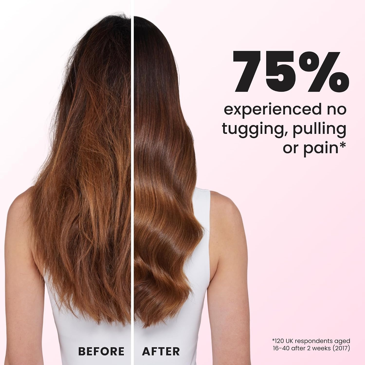 image:imageTangle Teezer Ultimate Detangler Mini Hair Brush Digital LavenderMillennial Pink
