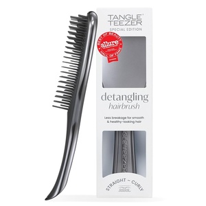 Tangle Teezer Chrome Ultimate Detangler Brush, Straight to Curly, Gold(Gunmetal Silver)