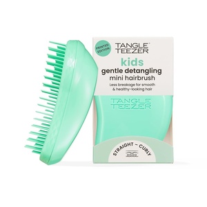 Tangle Teezer Original Detangler Mini Hair Brush, Millennial Pink(Paradise Green)