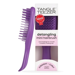 Tangle Teezer Ultimate Detangler Mini Hair Brush, Digital Lavender(Fresh Purple)